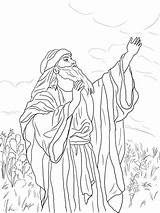 Prophet Coloring Isaiah Pages Bible Printable King Children Color Sketch sketch template