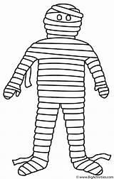 Mummy Coloring Pages Halloween Mummies Template Drawing Face Sheets Bigactivities Kids Templates Print 2009 Pictuers Getdrawings Clipartmag sketch template