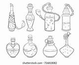 Potion sketch template