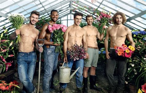 One Click Too Many Half Naked Men With Flowers