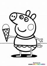 Peppa Pages sketch template