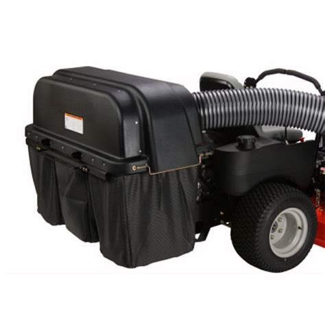 ariens powered bagger  max zoom  turn riding mowers   home depot