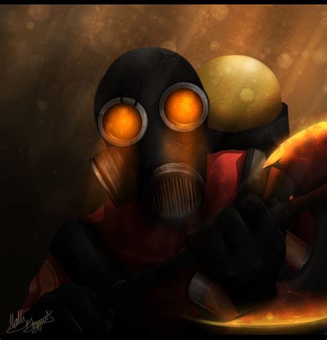 Pyro Tf2 Fanart Pyro Team Fortess 2 Team Fortress