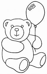 Coloring Bears Kids Pages Color Print sketch template