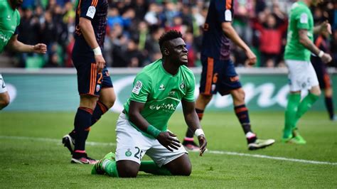 moustapha bayal sall leaves st etienne   years  qatar move