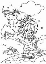 Coloring Pages Rainbow Brite Bright 999 Color Fantastic Kids Cartoon Printable Colouring Sheets Print Character Adult Book Memories Childhood Crafts sketch template