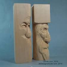 image result   wood carving caricature patterns wood spirit wood carving  beginners