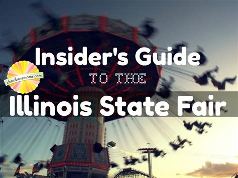 insiders guide   illinois state fair