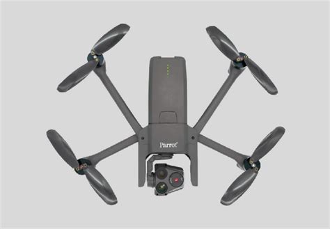 dron parrot anafi usa poluchil kameru   kratnym zumom  teplovizorom  techua