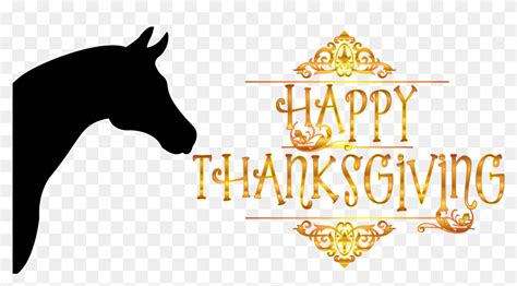 horse thanksgiving clipart happy thanksgiving images  horses