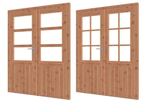 lariks douglas dubbele deur met glas prefab room divider modern furniture home decor quick