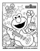 Sesame Coloring Street Elmo Pages Printable Kids Sheets Birthday Colouring Sweeps4bloggers Printables Books Color Book Gang Print Rocks Friends Happy sketch template