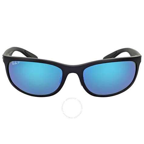 ray ban polarized blue mirror sunglasses rb sa
