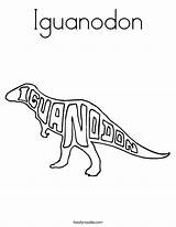 Coloring Iguanodon Pages Dinosaur Pterodactyl Noodle Twisty Search Animal Twistynoodle Built California Usa sketch template
