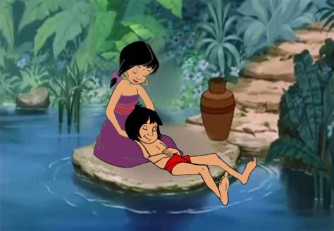 Image Mowgli And Shanti Are Both Relaxing Png Love Interest Wiki