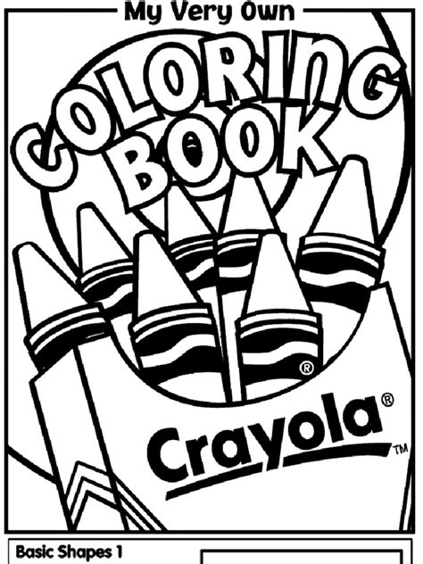 crayola coloring book