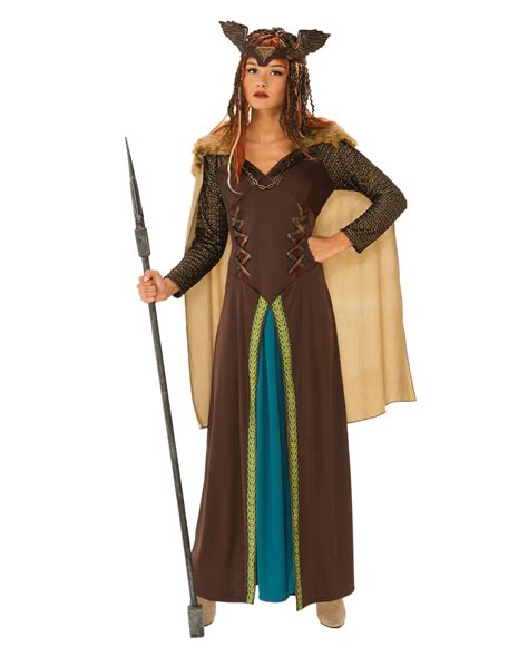 viking warrior womens costume for theme party horror