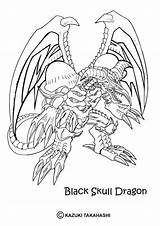 Coloring Dragon Pages Skull Skeleton Yu Gi Color Library Clipart Oh Ou Hellokids Yugioh Card Print Online Popular Kids sketch template