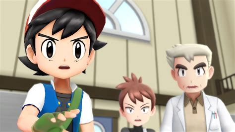 Ash Ketchum In Pokemon Let S Go Pikachu And Eevee Youtube