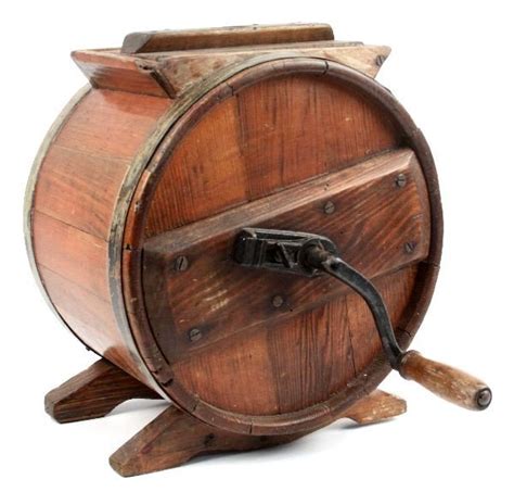 wood butter churn antique project   woodworkers source