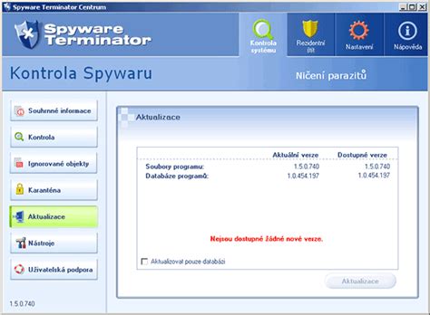 spyware terminator a ti druzí chraň svůj počítač