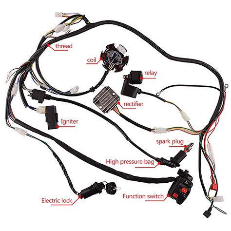 kandi cc  kart wiring diagram wiring scan