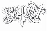 Respect Lettering Swear Loyalty Thug Chidas Streetart Ambigram Chicano Calligraphie Gothique Lapiz Stencils Schrift Tatouages Idées Imprimables Pochoir Lettrage Tatoo sketch template