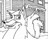 Balto Jenna Coloring Wolf Pacific Mine Pages Wecoloringpage sketch template