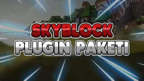 uecretsiz skyblock plugin paketi  yeni nesil paket youtube