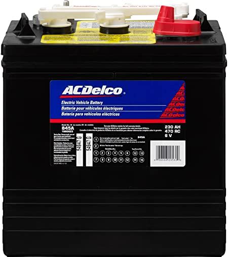 Ac Delco 845a Battery Automotive Amazon Canada