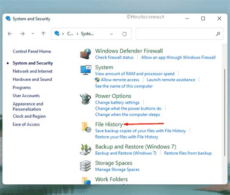 fix file history cleanup element not found error in windows 11 solved