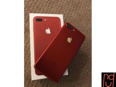 Celulares Apple Iphone 7 Plus 256gb Unlocked Red Smartphone New