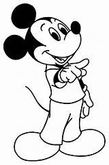 Mickey Mouse Coloring Disney Pages Pointing Finger Para Colorear Nflx Netflix Espn Pulling Tanks Platform Streaming Own End Original His sketch template