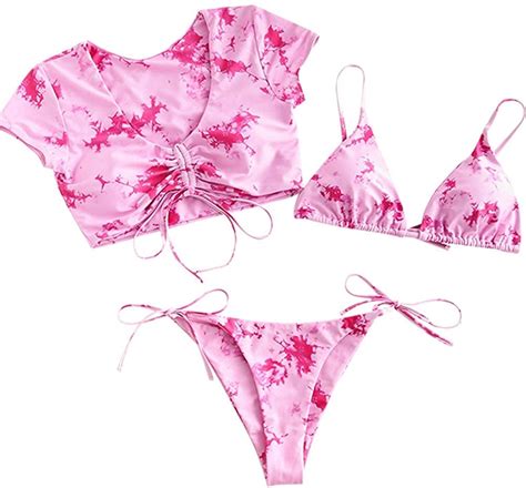Zaful Tie Dye Bikini Set The Best Amazon Shopping Hacks From Tiktok