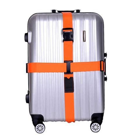 luggage strap  long cross luggage straps suitcase belts travel