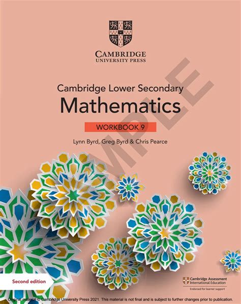 secondary mathematics workbook  sample  cambridge