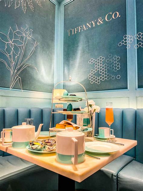 Afternoon Tea At Tiffany’s Blue Box Cafe Harrods Baldhiker
