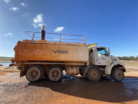 water cart hire water truck hire western australia vernice
