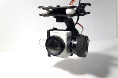 developing   printed  axis gimbal flite test