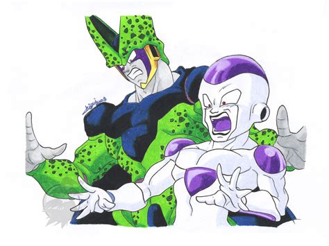 what do ya think cell and frieza were doing in hell all