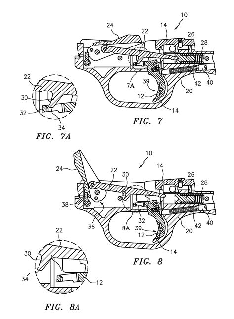 patent  method  apparatus  adjustable trigger assemblies  firearms google