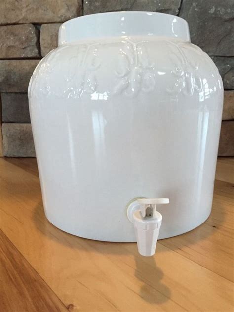 ceramic drinking water dispenser cooler bottled crock bottle home