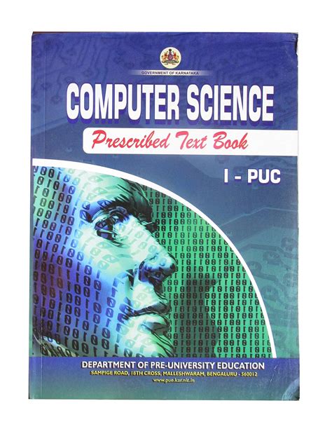 st puc computer science textbook   puc computer science