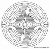 Coloring Pages Geometry Hex Sign Age Amish Sacred Imgur Template Mandala Popular sketch template