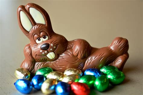 chocolate easter bunny high definition high resolution hd wallpapers