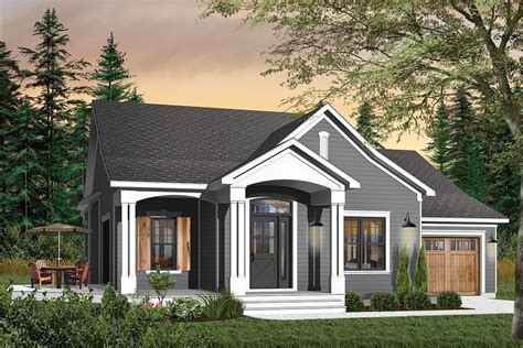 plan dr  story house plan  angled front porch country