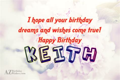 happy birthday keith azbirthdaywishescom