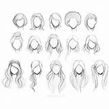 Hair Kreslenie Reference Capelli Disegnare Da Vlasov Disegno Drawing Polyvore Di Drawings Manga Come Nápady Disegni Character Cute Hairstyles Female sketch template