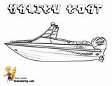 Coloring Boat Pages Boats Ship Colouring Speed Motor Ski Colour Print Kids Rugged Clipart Sheet Performance Library Colou sketch template