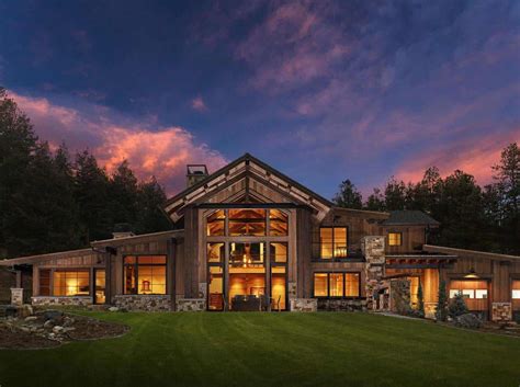 eco friendly mountain ranch home   unexpected features